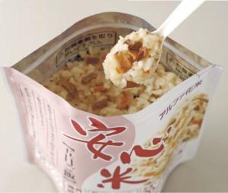  アルファー食品　安心米　わかめご飯　15袋セット