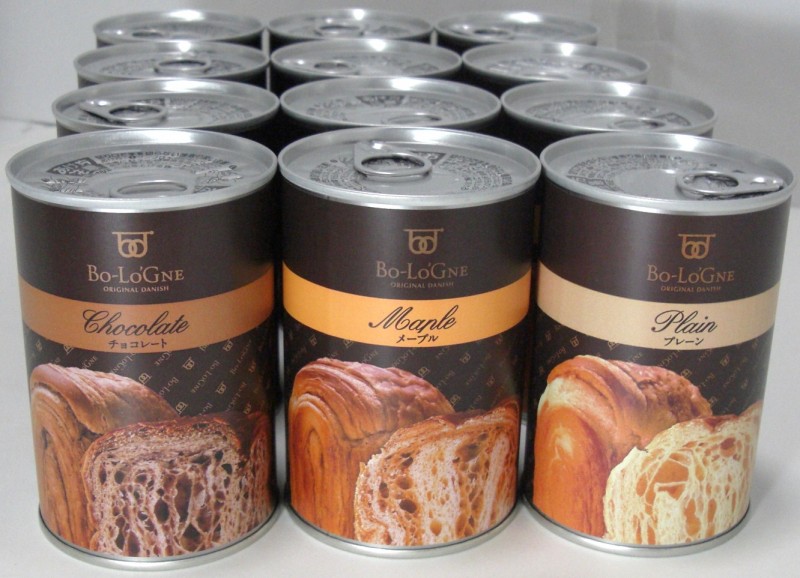 パンの缶詰　缶deボローニア12缶セット(3種×4缶入り)　賞味期限3年